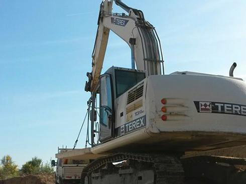 Noleggio escavatore Terex - Impresa Giammaria