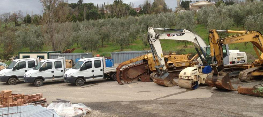 Noleggio veicoli da cantiere - Impresa Giammaria