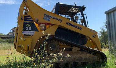 MINI PALA CINGOLATA 55QL KOMATSU CK35